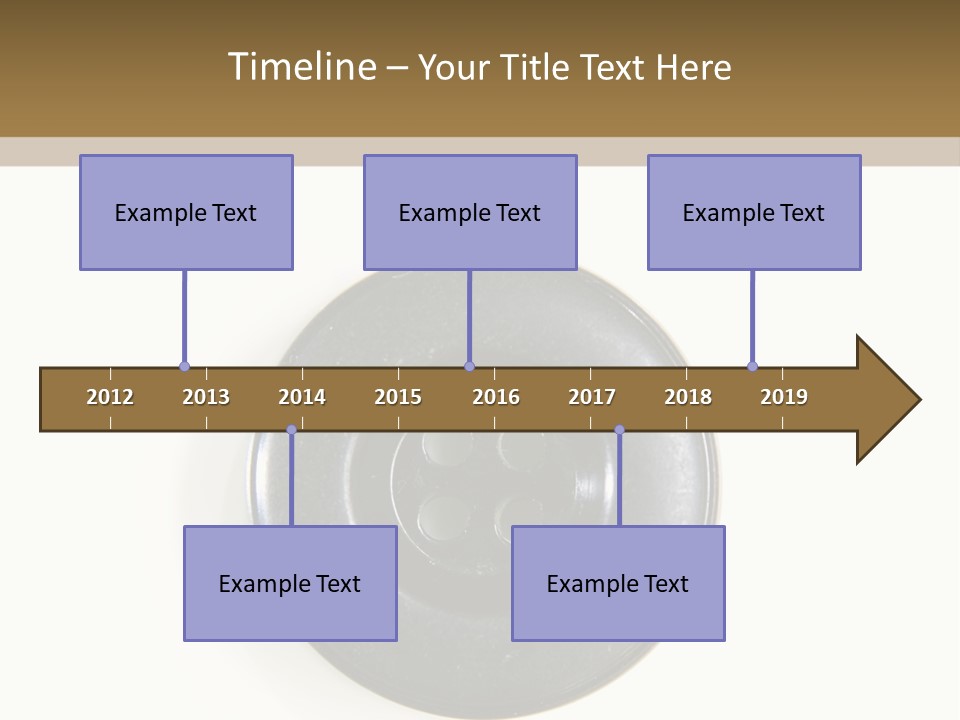 Cloth Color Hole PowerPoint Template