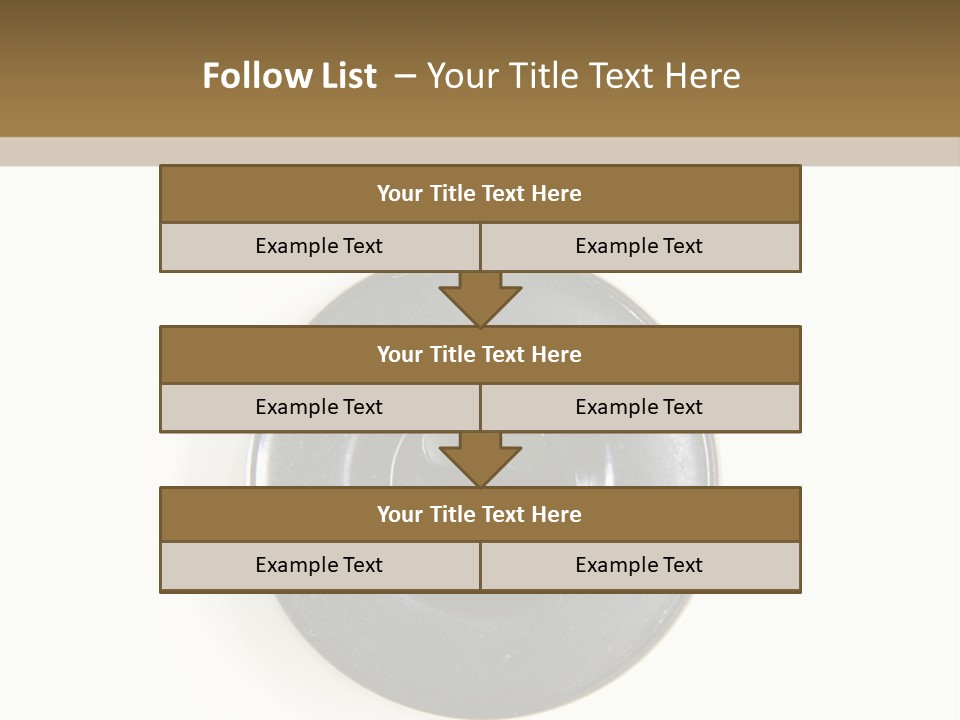 Cloth Color Hole PowerPoint Template