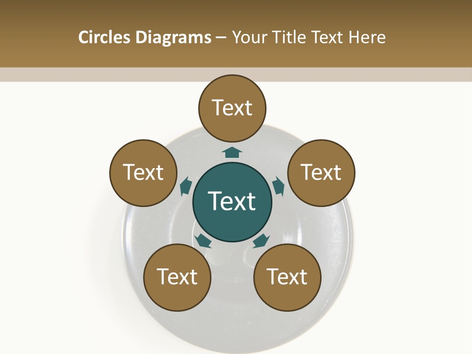 Cloth Color Hole PowerPoint Template