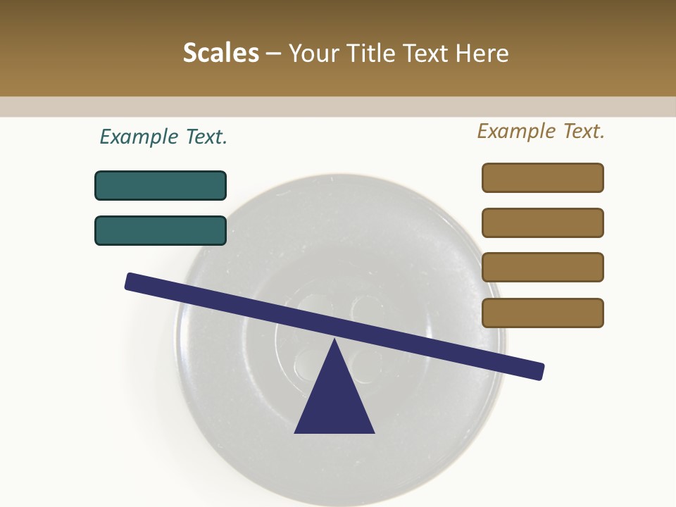 Cloth Color Hole PowerPoint Template