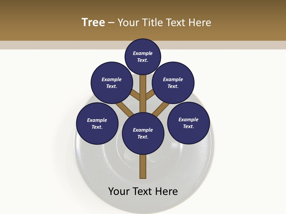 Cloth Color Hole PowerPoint Template