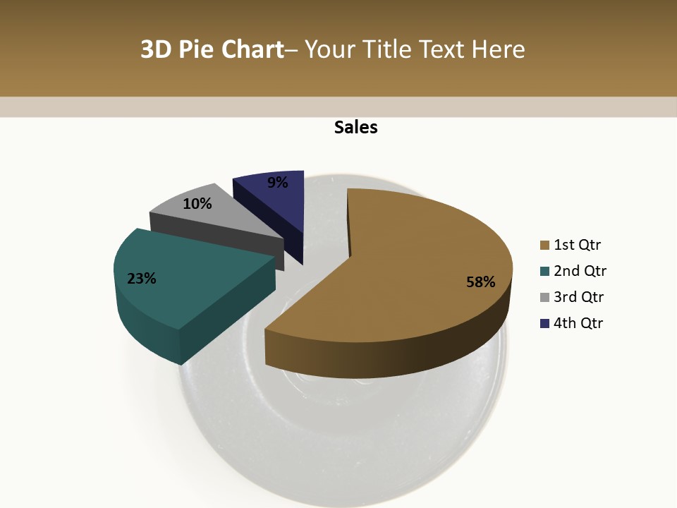 Cloth Color Hole PowerPoint Template