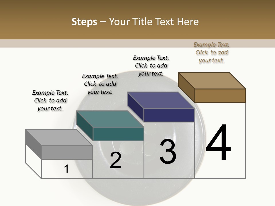 Cloth Color Hole PowerPoint Template