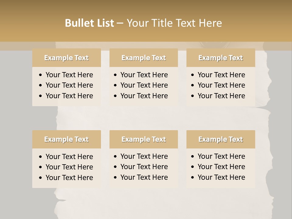 Papyrus Old Paper Oldfashioned PowerPoint Template