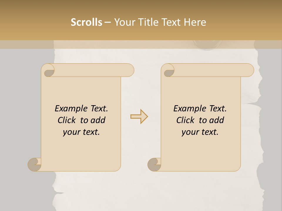 Papyrus Old Paper Oldfashioned PowerPoint Template