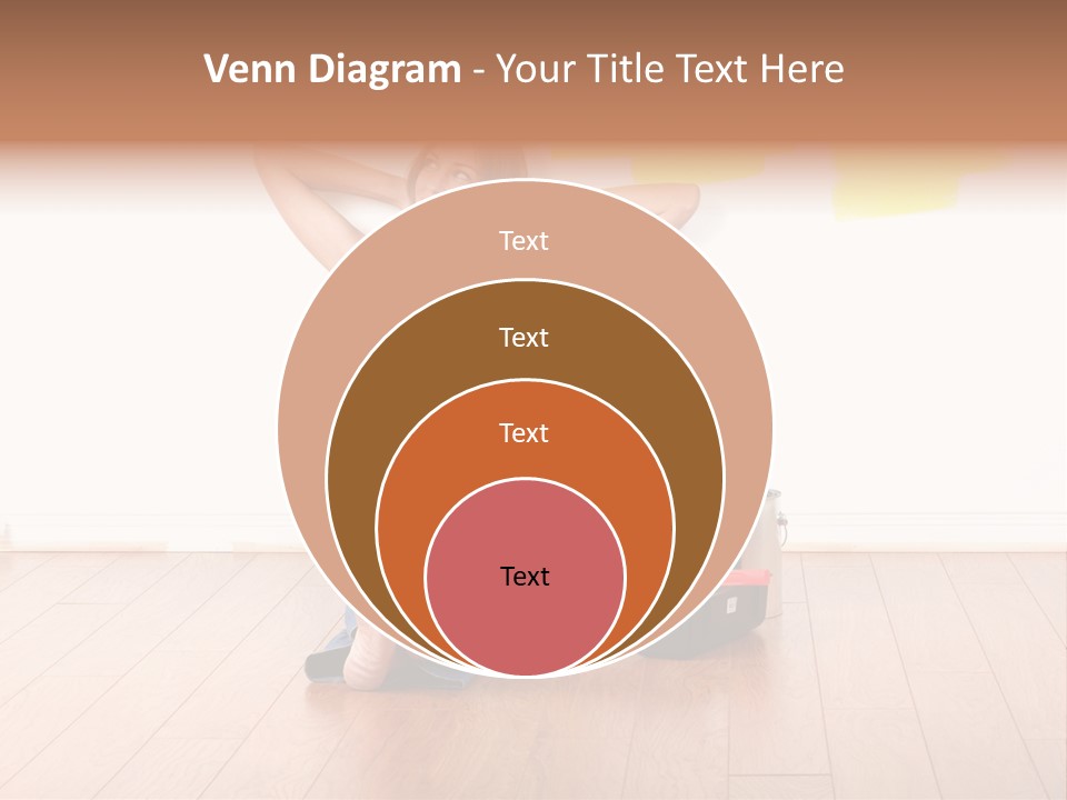 Yellow Young Housework PowerPoint Template