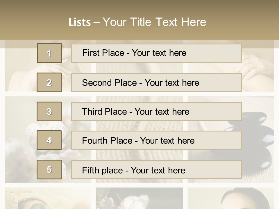 Happy Relax Brown PowerPoint Template