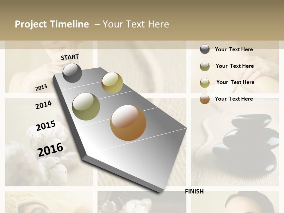 Happy Relax Brown PowerPoint Template