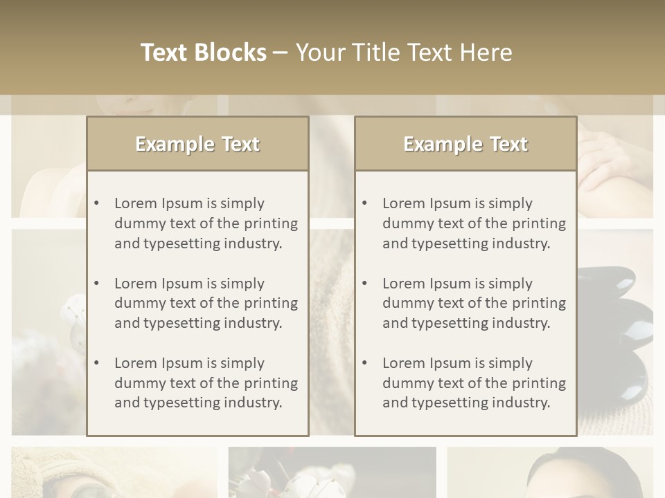 Happy Relax Brown PowerPoint Template