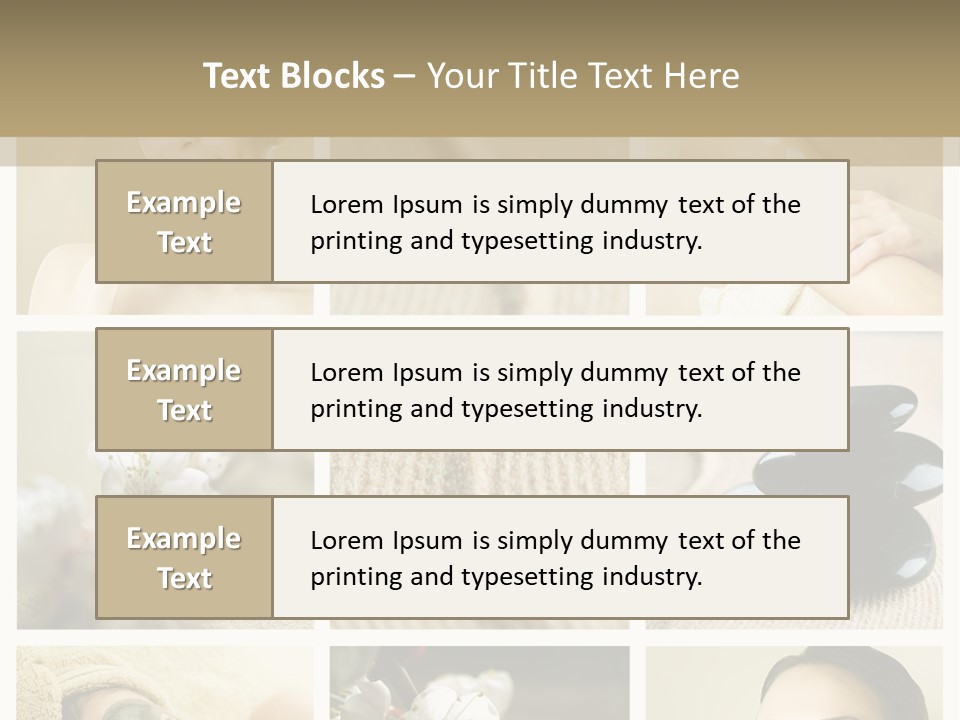 Happy Relax Brown PowerPoint Template