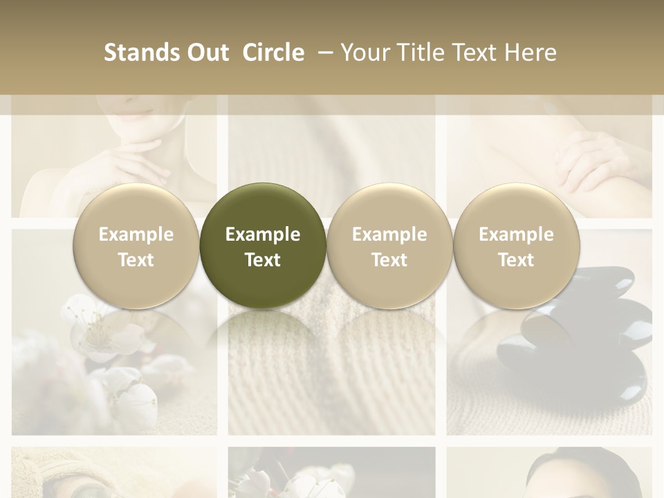 Happy Relax Brown PowerPoint Template