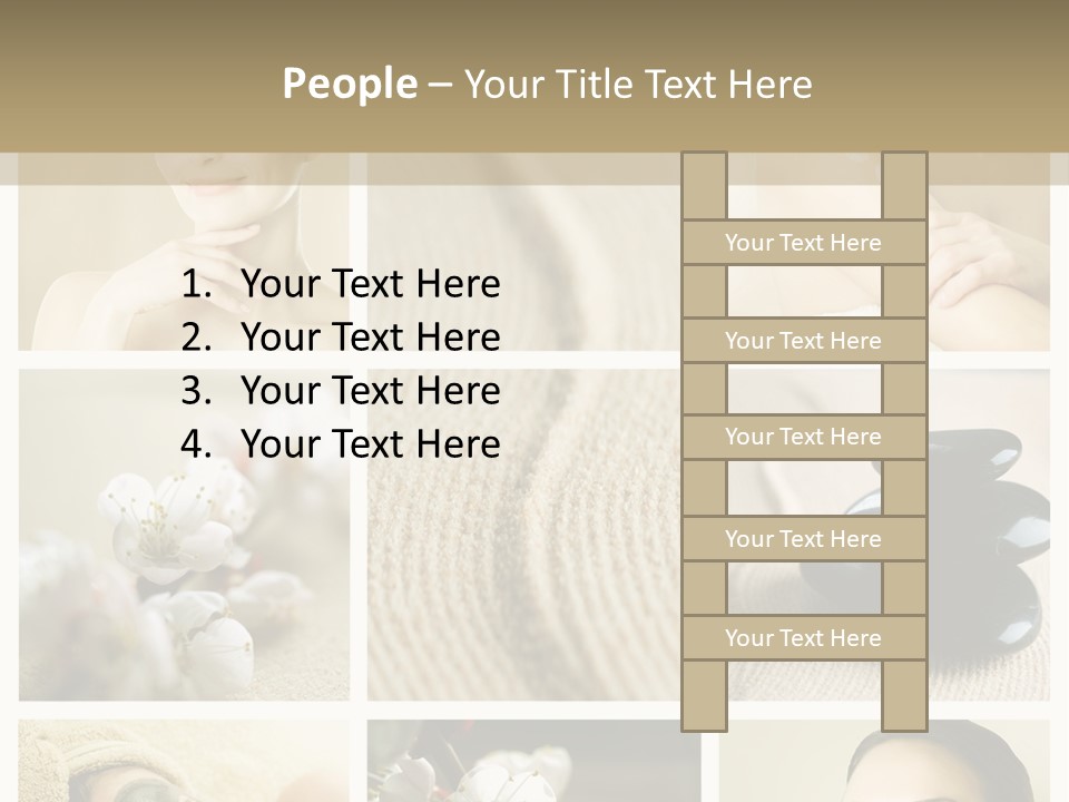 Happy Relax Brown PowerPoint Template