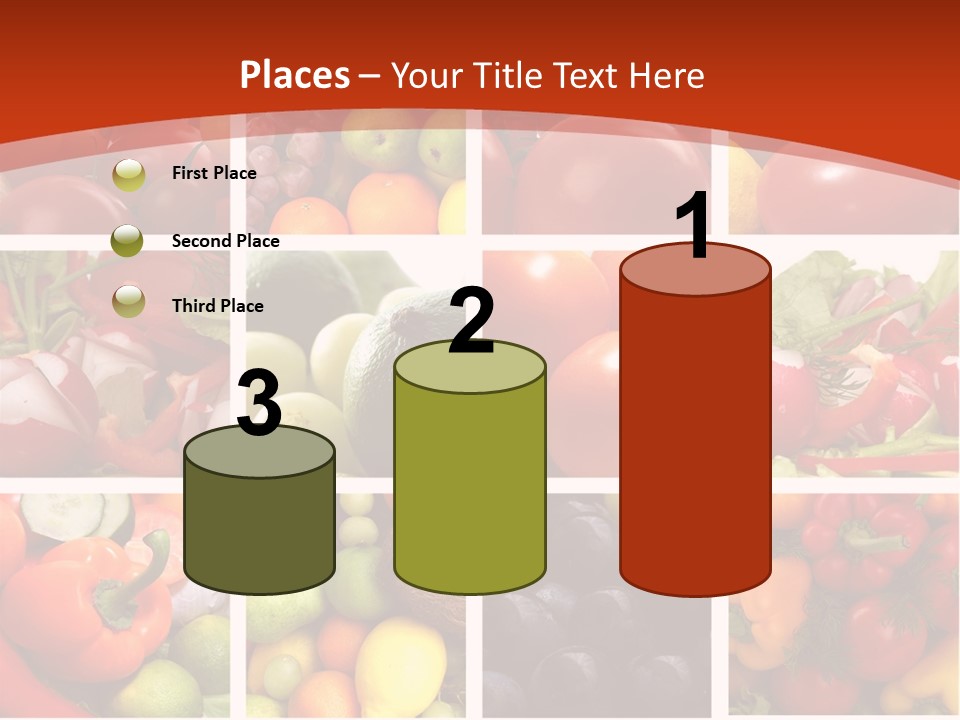 Framework Tomato Green PowerPoint Template