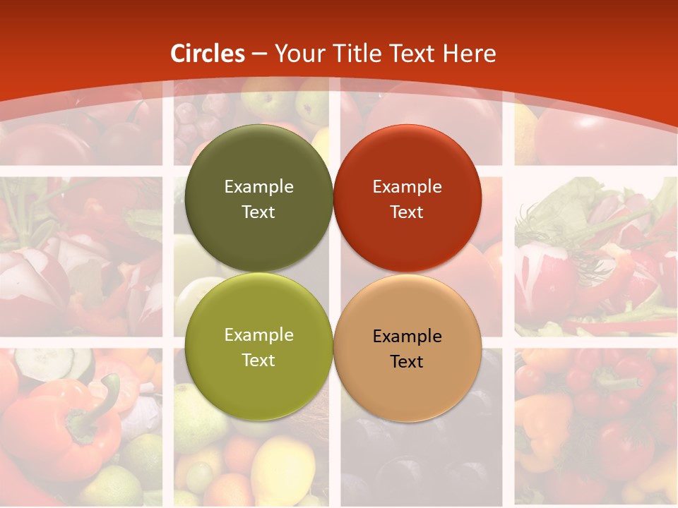 Framework Tomato Green PowerPoint Template