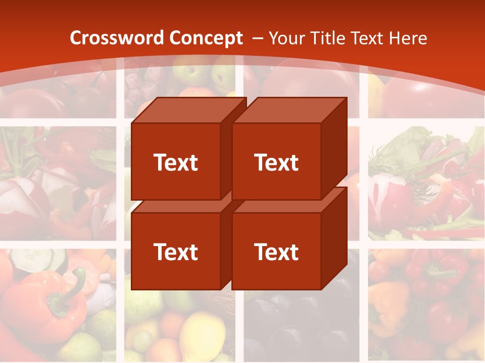 Framework Tomato Green PowerPoint Template