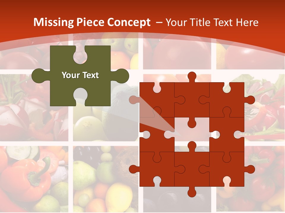 Framework Tomato Green PowerPoint Template