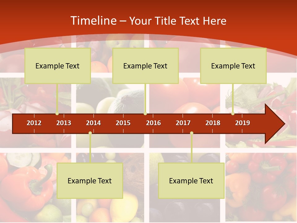 Framework Tomato Green PowerPoint Template