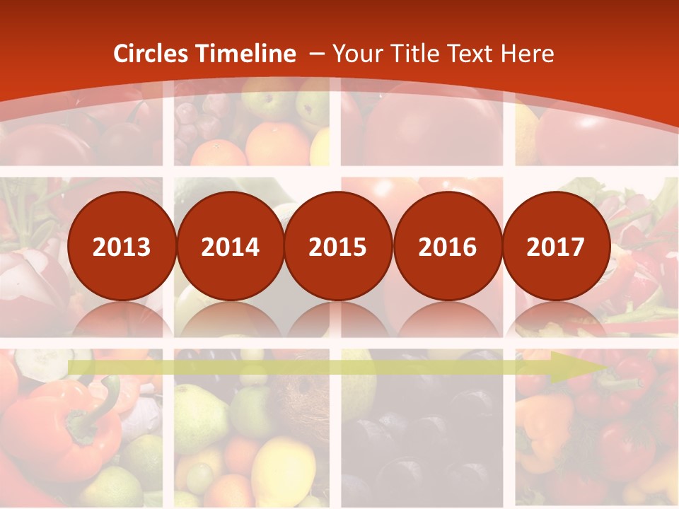 Framework Tomato Green PowerPoint Template