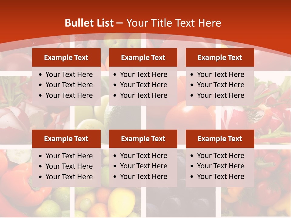 Framework Tomato Green PowerPoint Template