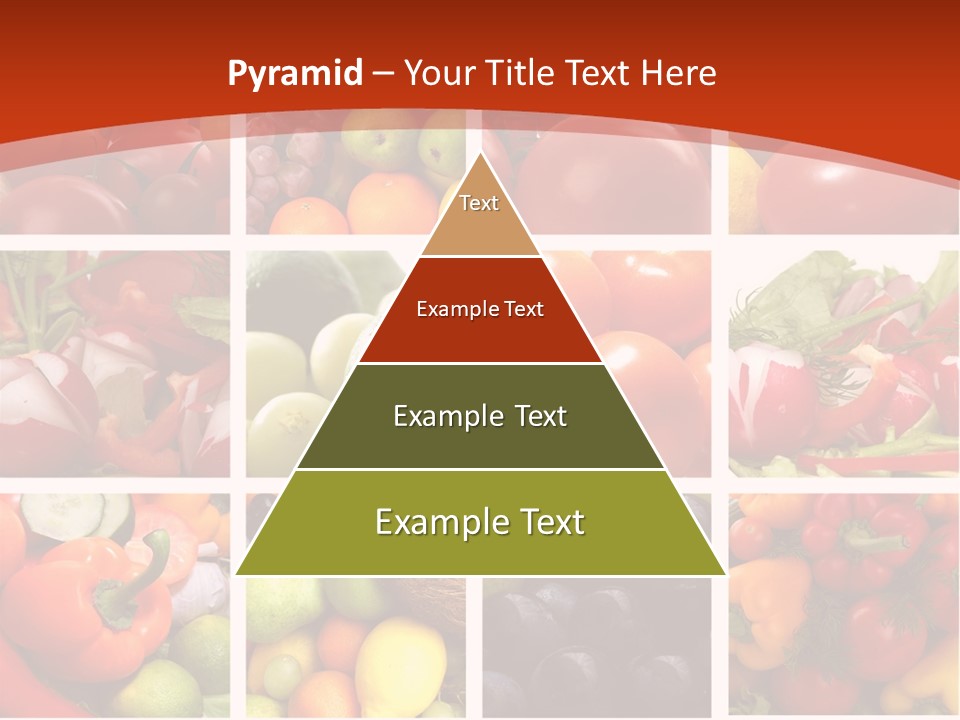 Framework Tomato Green PowerPoint Template