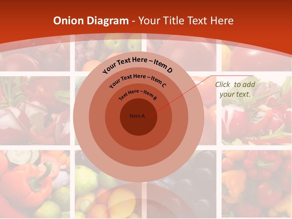 Framework Tomato Green PowerPoint Template