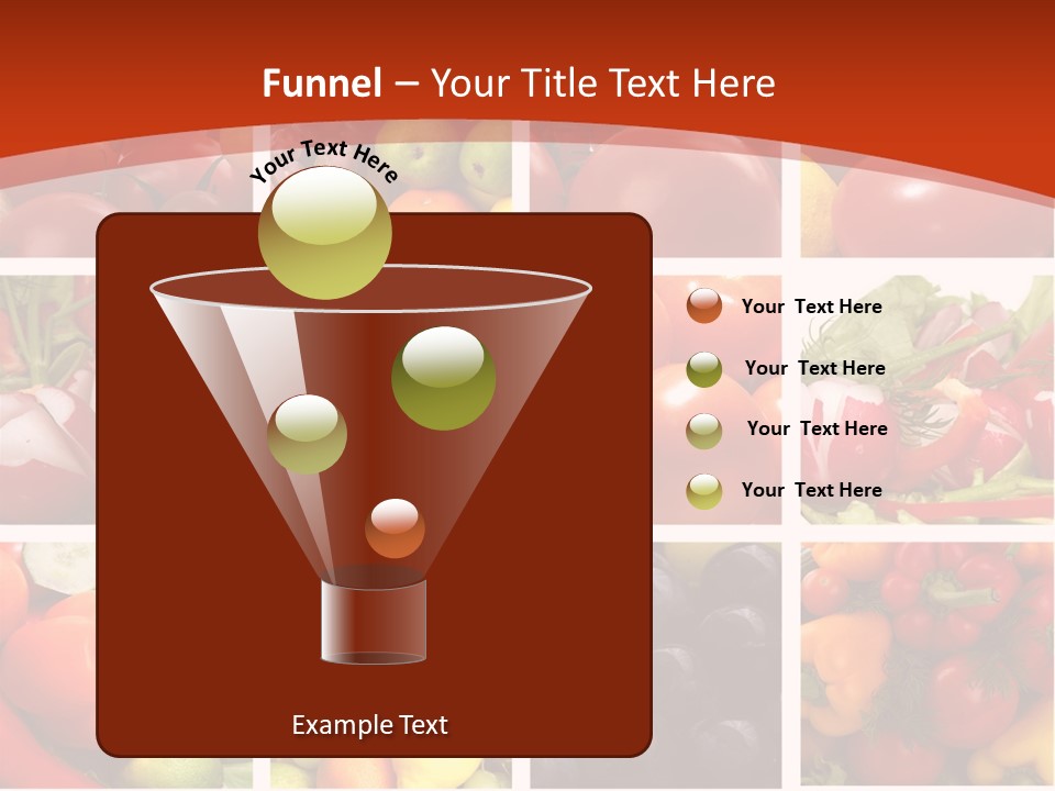 Framework Tomato Green PowerPoint Template