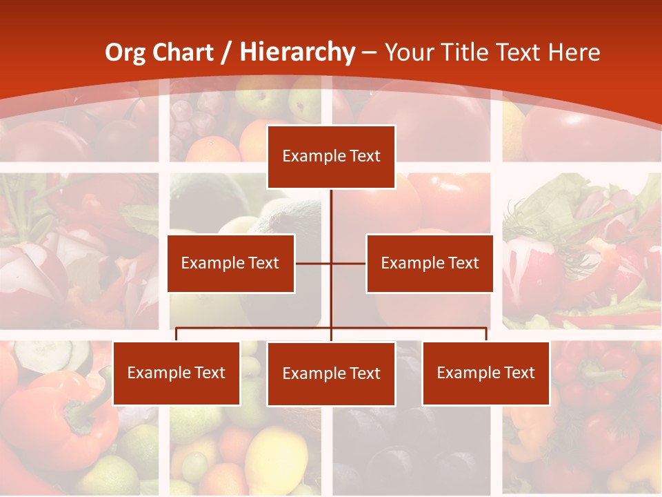 Framework Tomato Green PowerPoint Template