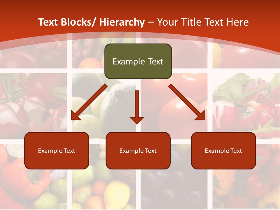 Framework Tomato Green PowerPoint Template