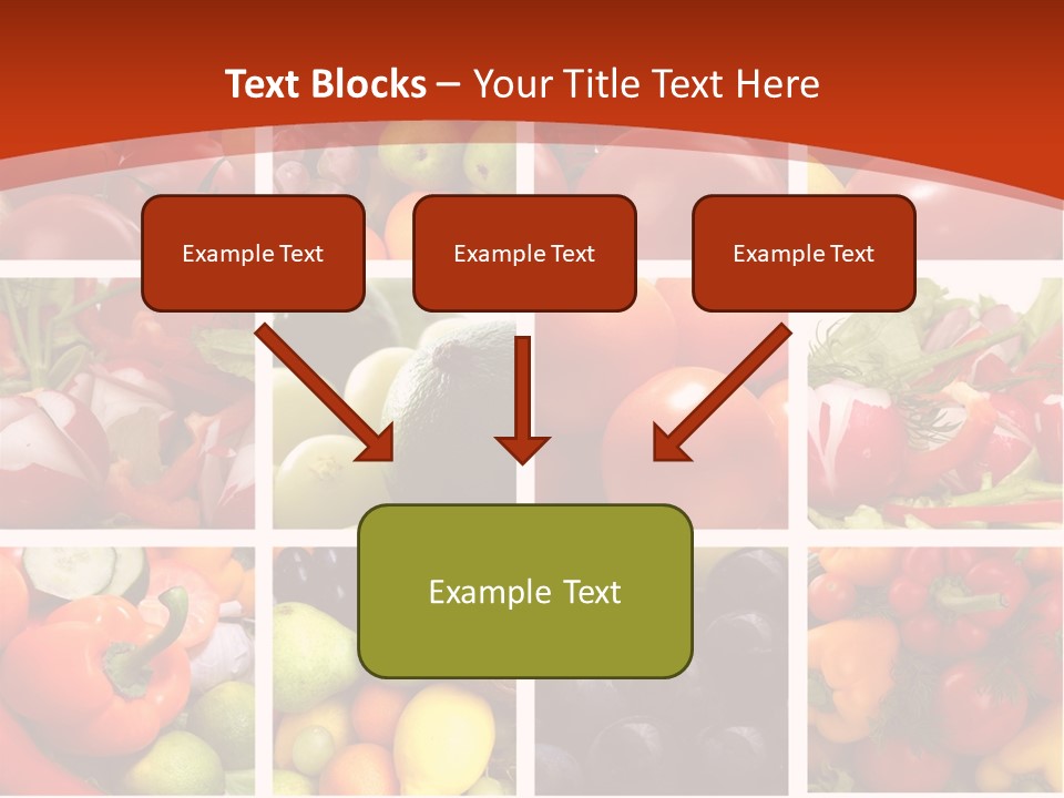 Framework Tomato Green PowerPoint Template
