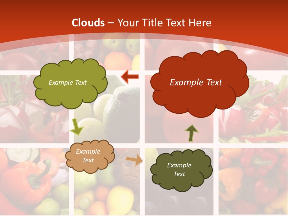 Framework Tomato Green PowerPoint Template