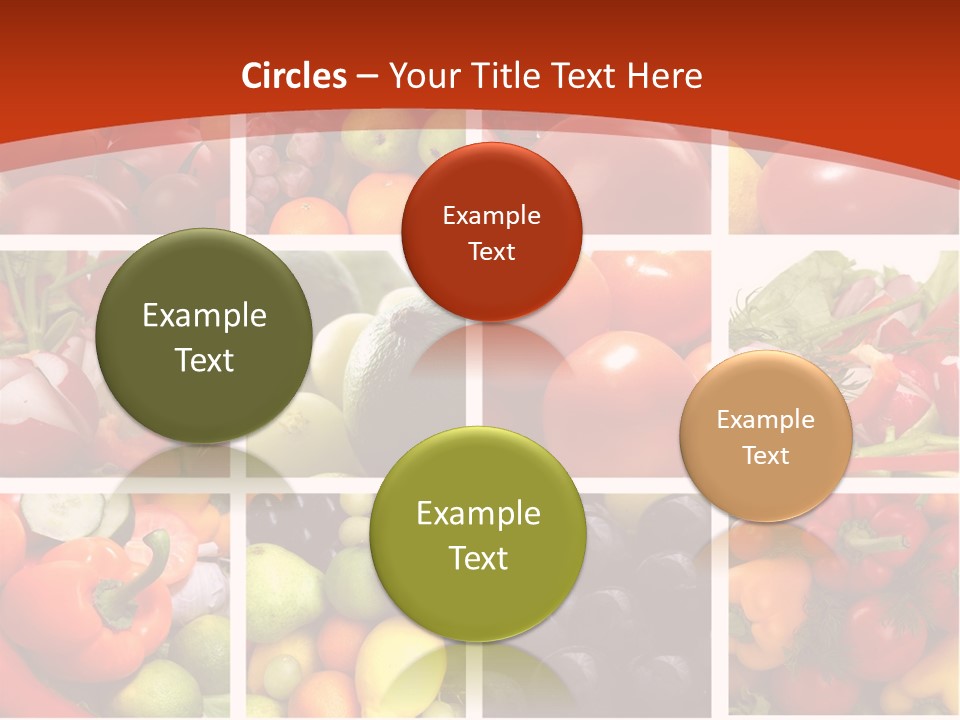 Framework Tomato Green PowerPoint Template