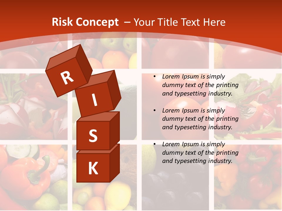 Framework Tomato Green PowerPoint Template