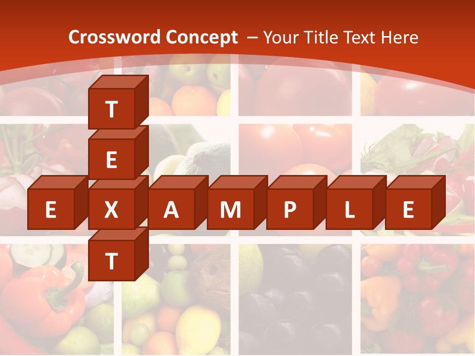 Framework Tomato Green PowerPoint Template