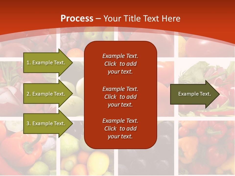 Framework Tomato Green PowerPoint Template