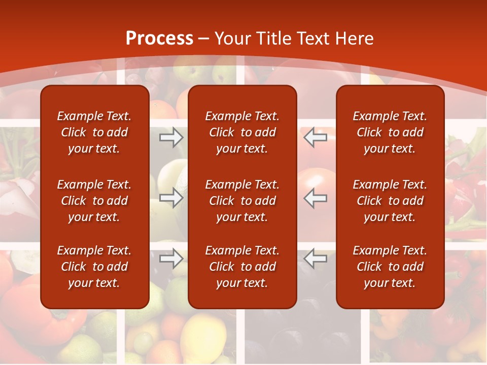 Framework Tomato Green PowerPoint Template