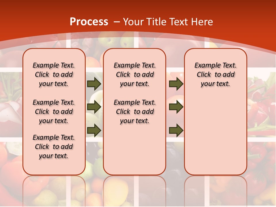Framework Tomato Green PowerPoint Template