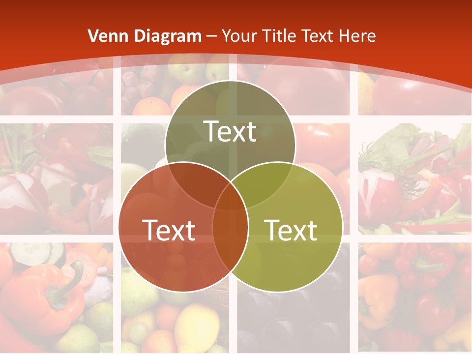 Framework Tomato Green PowerPoint Template