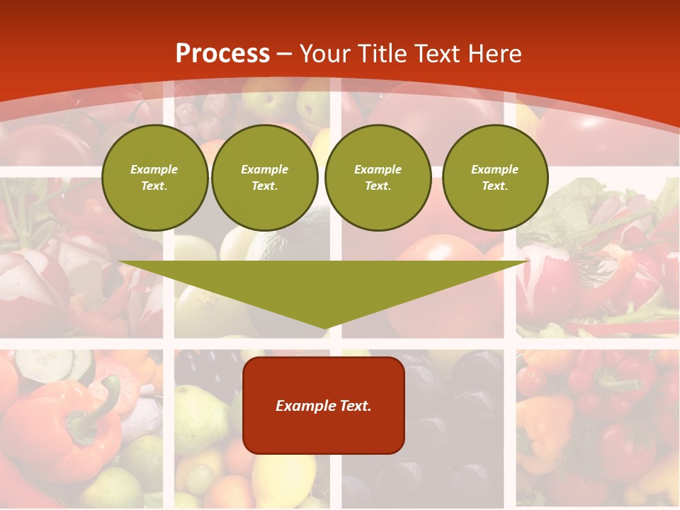 Framework Tomato Green PowerPoint Template