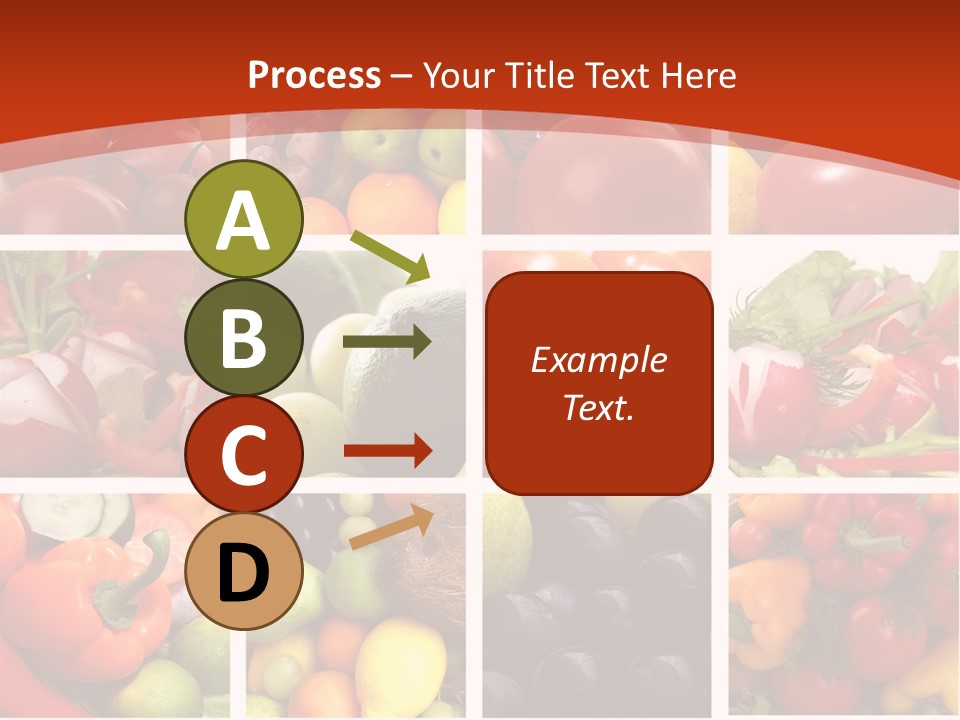 Framework Tomato Green PowerPoint Template