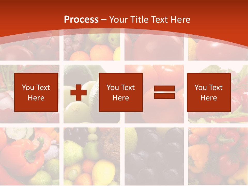 Framework Tomato Green PowerPoint Template