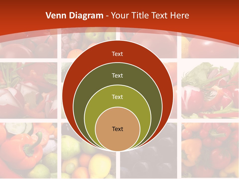 Framework Tomato Green PowerPoint Template