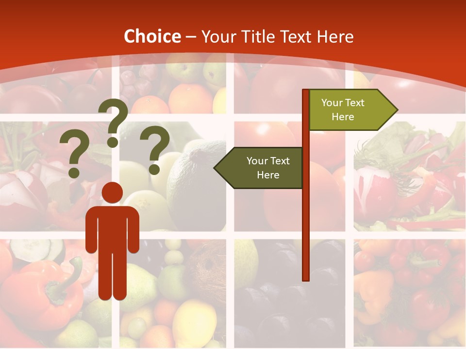 Framework Tomato Green PowerPoint Template
