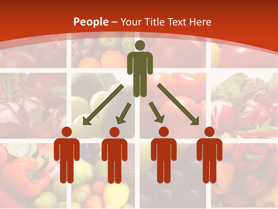 Framework Tomato Green PowerPoint Template