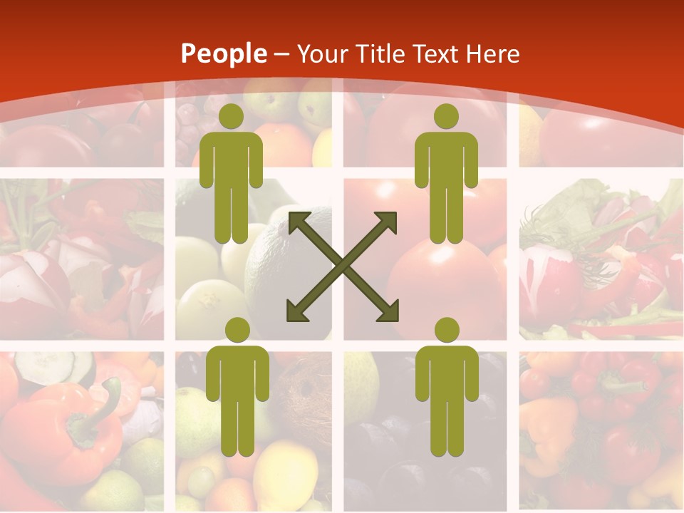 Framework Tomato Green PowerPoint Template