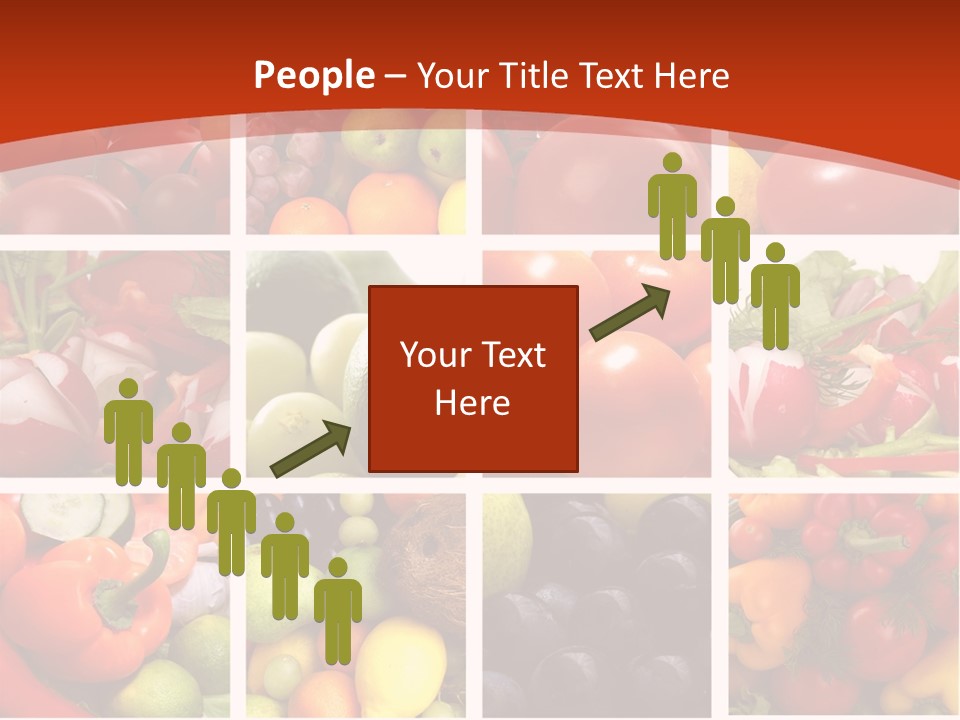 Framework Tomato Green PowerPoint Template