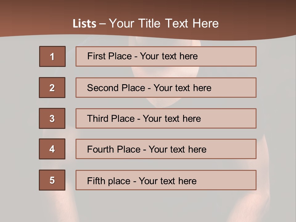 People Caucasian Nice PowerPoint Template