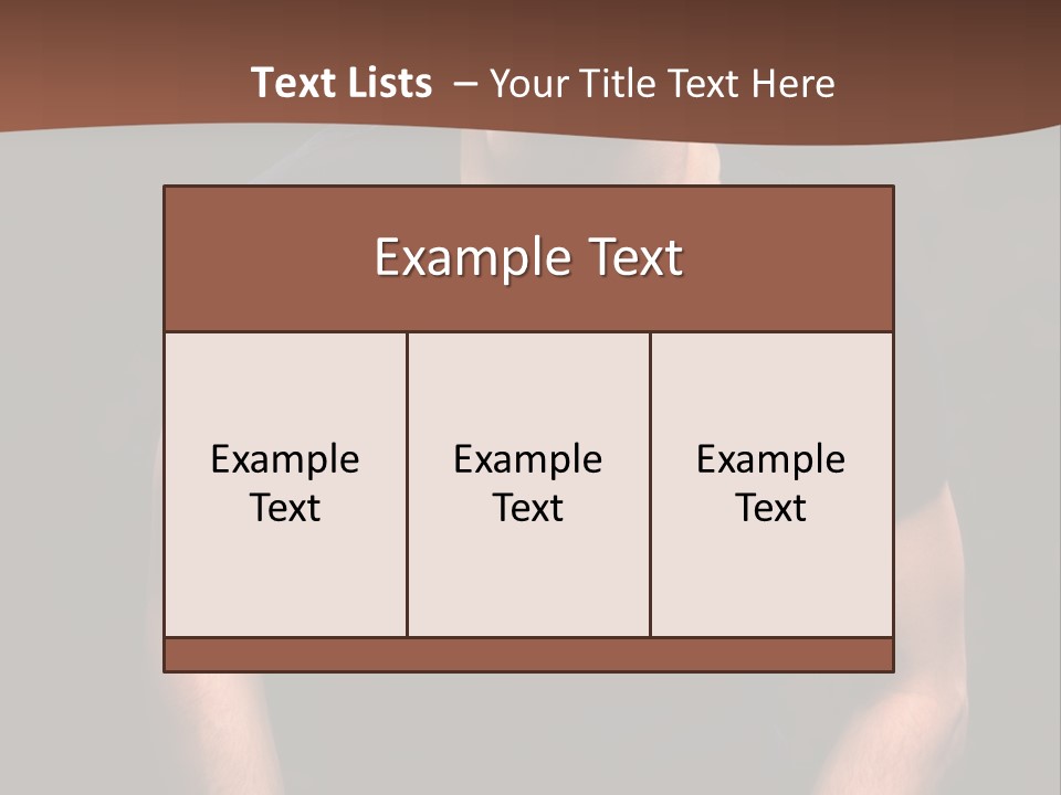 People Caucasian Nice PowerPoint Template