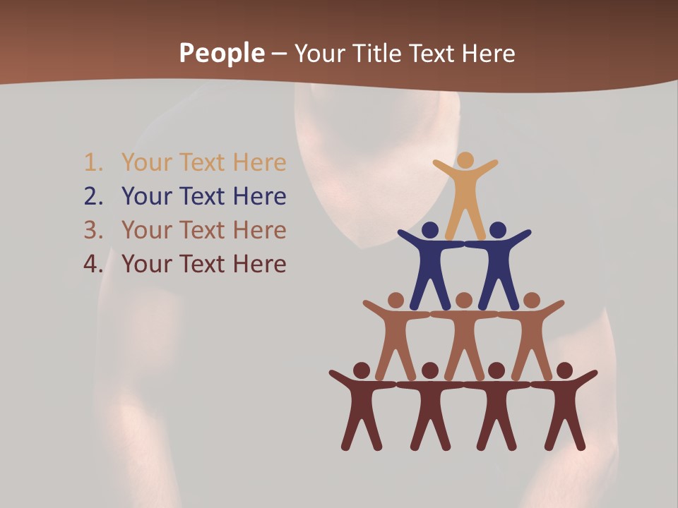 People Caucasian Nice PowerPoint Template