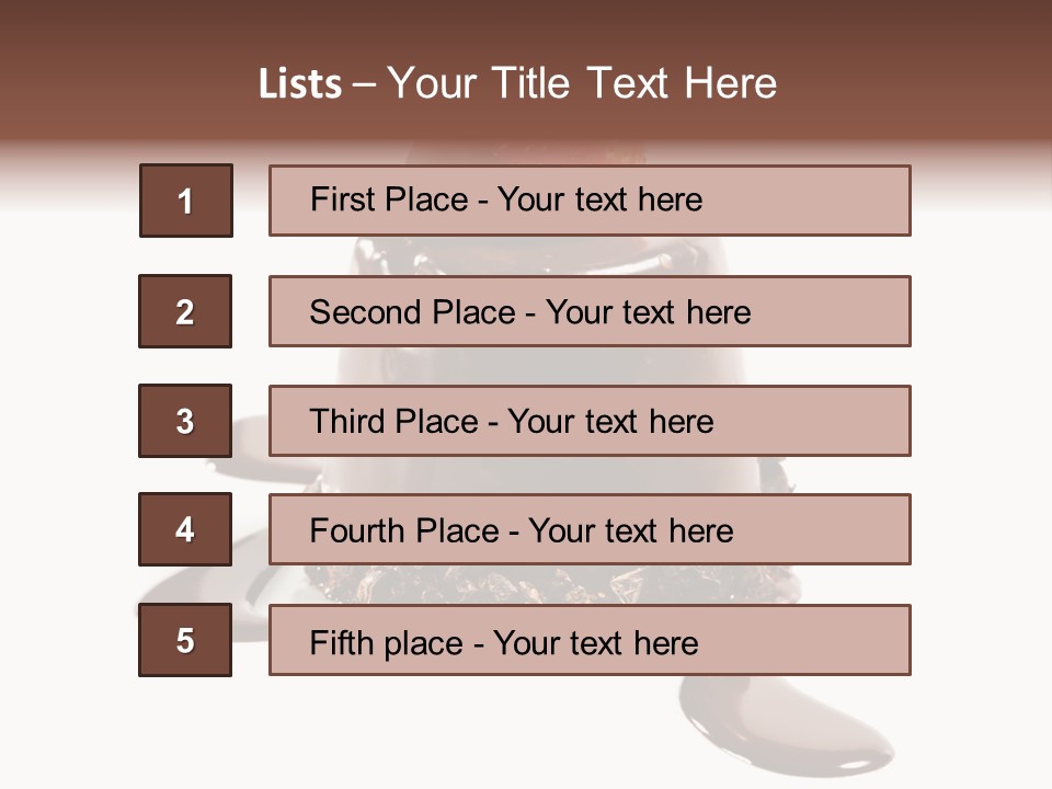 Fresh Plate Sugar PowerPoint Template