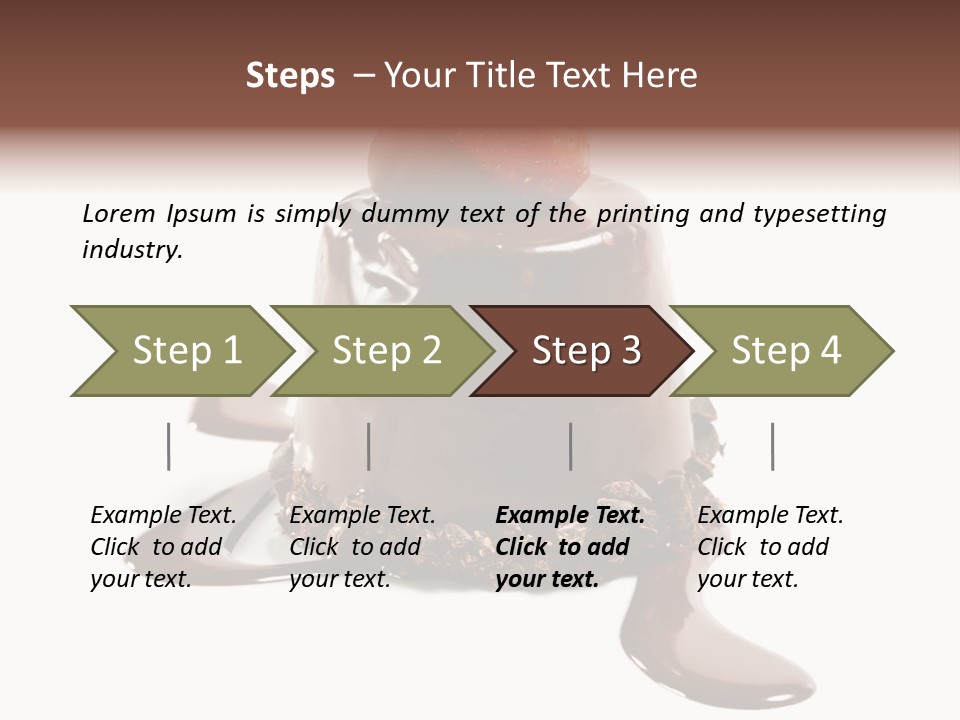 Fresh Plate Sugar PowerPoint Template